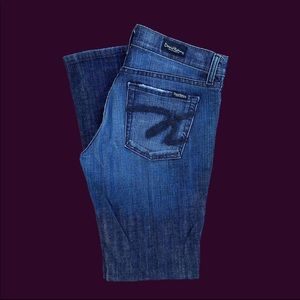 y2k david kahn low rise flare dark was jeans